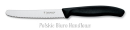 Victorinox 6.7833 nóż do kiełbasy i pomidorów PIKUTEK, uchwyt czarny - dostępne inne kolor