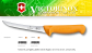 Victorinox 5.8404.16 Swibo WENGER Boning knife, nóż trybownik, gładkie ostrze, półgiętkie 16 cm, uchwyt żółty (dostępne ostrza: 13 cm, 16 cm)
