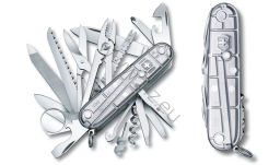 Scyzoryk Victorinox 91mm SwissChamp 1.6794.T7 silver tech Swiss Champ