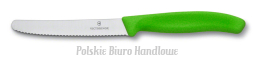 Victorinox 6.7836.L114 nóż do kiełbasy i pomidorów PIKUTEK, uchwyt zielony - dostępne inne kolor