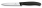 Victorinox 6.7703 Nóż pikutek do obierania warzyw i wykrajania (czarny)  sześć kolorów, ostrze 10 cm, gładkie, czubek ostry