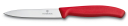 Victorinox 6.7701 Nóż pikutek do obierania warzyw i wykrajania (czerwony)  sześć kolorów, ostrze 10 cm, gładkie, czubek ostry