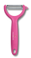 Victorinox 7.6079.5 Obieraczka do warzyw i owoców, dedykowana do obierania pomidorów i kiwi, uchwyt różowy