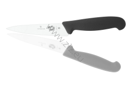 Victorinox 5.2003.12 Nóż Szefa Kuchni, ostrze 12 cm, uchwyt Fibrox®, czarny, certifikat NSF®, dostępny z ostrzami 12cm, 15cm, 19cm, 22cm, 25cm, 28 cm i 31cm (6 kolorowych uchwytów)