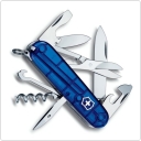 Scyzoryk Victorinox 91 mm Climber 1.3703.T2 szafir transp.