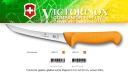 Victorinox 5.8406.13 Swibo WENGER Nóż trybownik, gładkie, zakrzywione, giętkie ostrze 13 cm, uchwyt żółty (13 cm, 16 cm)