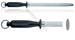 Victorinox 7.8343 Stalka - Ostrzarka do noży (ostrzałka) owalna,  długość robocza 27 cm, uchwyt polipropylenowy, ergonomiczny, z kółkiem
