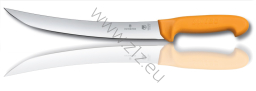 Victorinox 5.8435.26 SWIBO Nóż rzeźniczy, ostrze 26 cm gładkie, zakrzywione, czubek ostry, WENGER code # 2.035.026.000